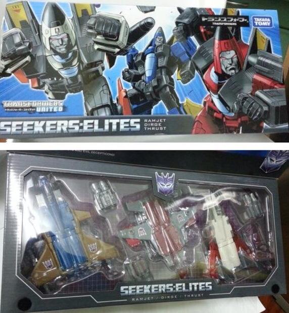 Transformers United Seekers Elites Box Set - Asian Market